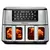 Rommelsbacher Dubbele Airfryer FRH 2650 – Heteluchtfriteuse voor twee gerechten tegelijk