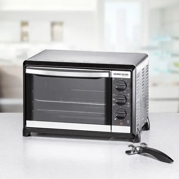 Rommelsbacher mini oven BG 1055/E roestvrij staal, hetelucht