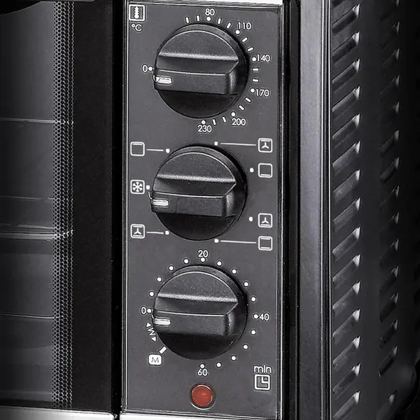 Rommelsbacher mini oven BG 1055/E roestvrij staal, hetelucht